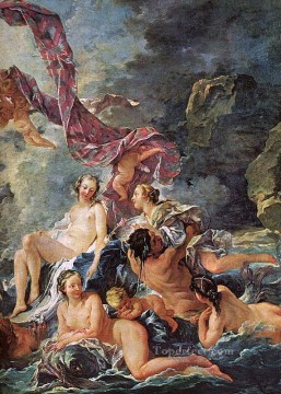 古典的 Painting - ヴィーナスの勝利 フランソワ・ブーシェ クラシック ロココ